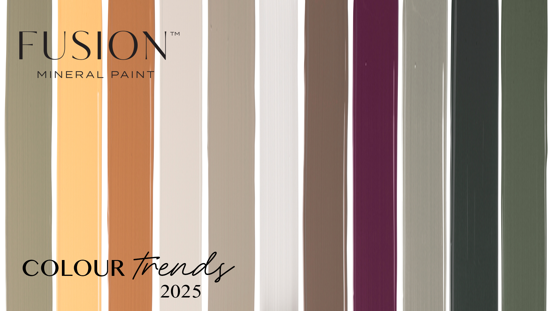 Trendy farieb Fusion pre rok 2025: Organické, prírodou inšpirované odtiene s nádychom tajomnosti