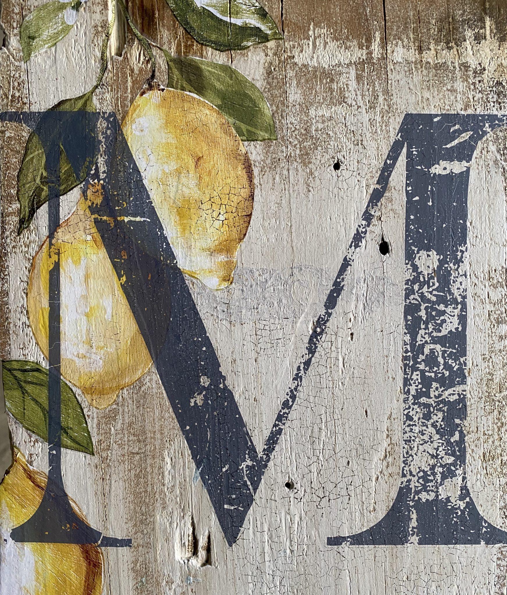 IOD Décor Transfer Lemon drops