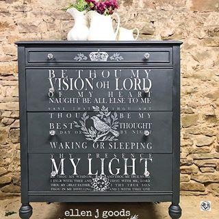 IOD Décor Transfer "Be Thou My Vision" S