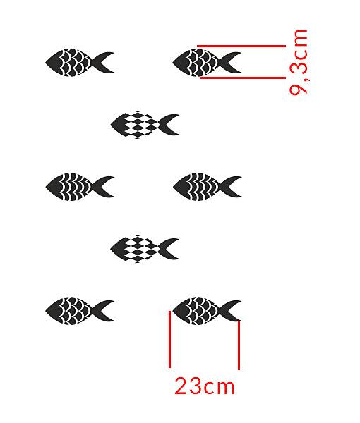 Šablóna Fish - IBA OSOBNÝ ODBER!