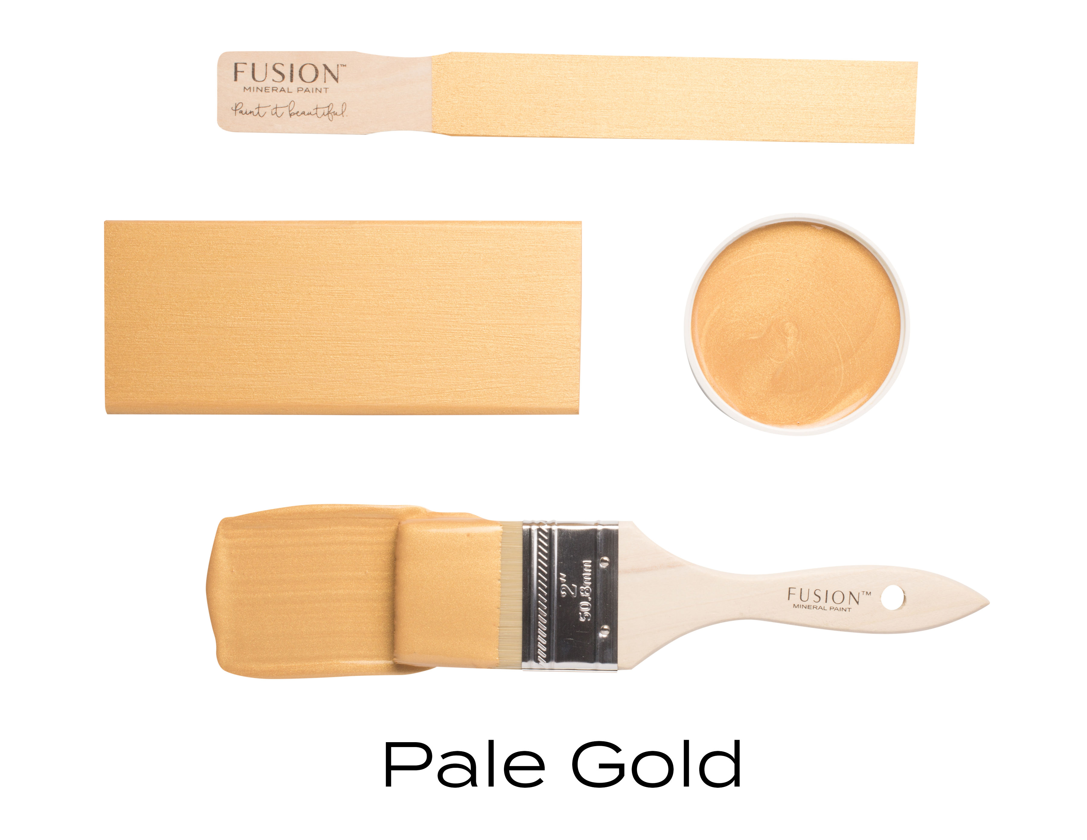 Metallic paint Pale Gold - metalická farba Bledé zlato