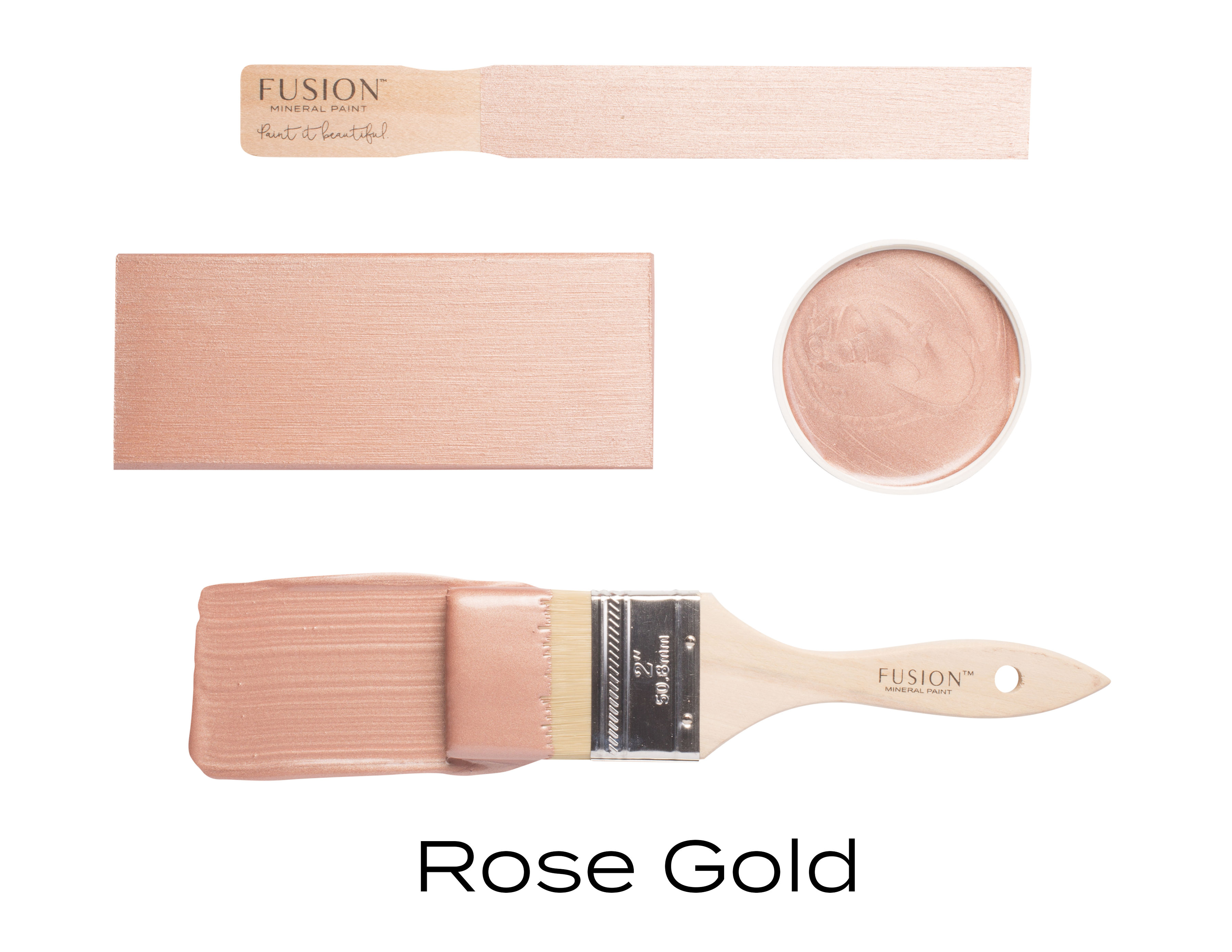 Metallic paint Rose Gold - metalická farba Ružové Zlato