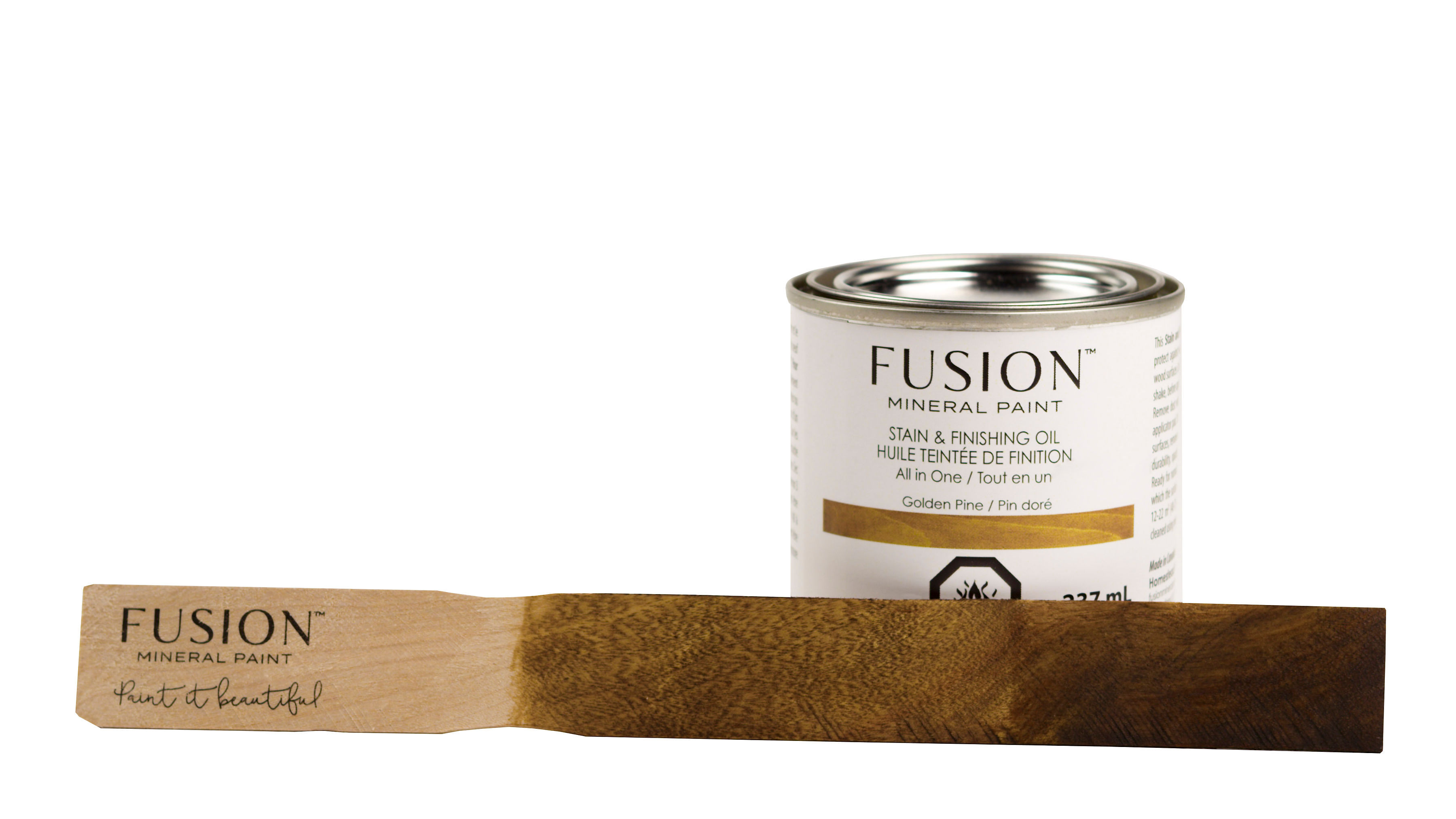 Stain & Finishing Oil (SFO) - Golden Pine - Fixačný pigmentovaný olej 237ml - zlatá borovica