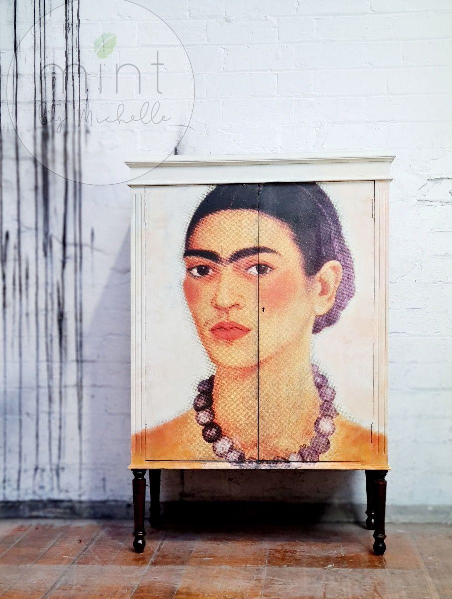 Mint by Michelle "Frida" - papier na dekupáž Frida