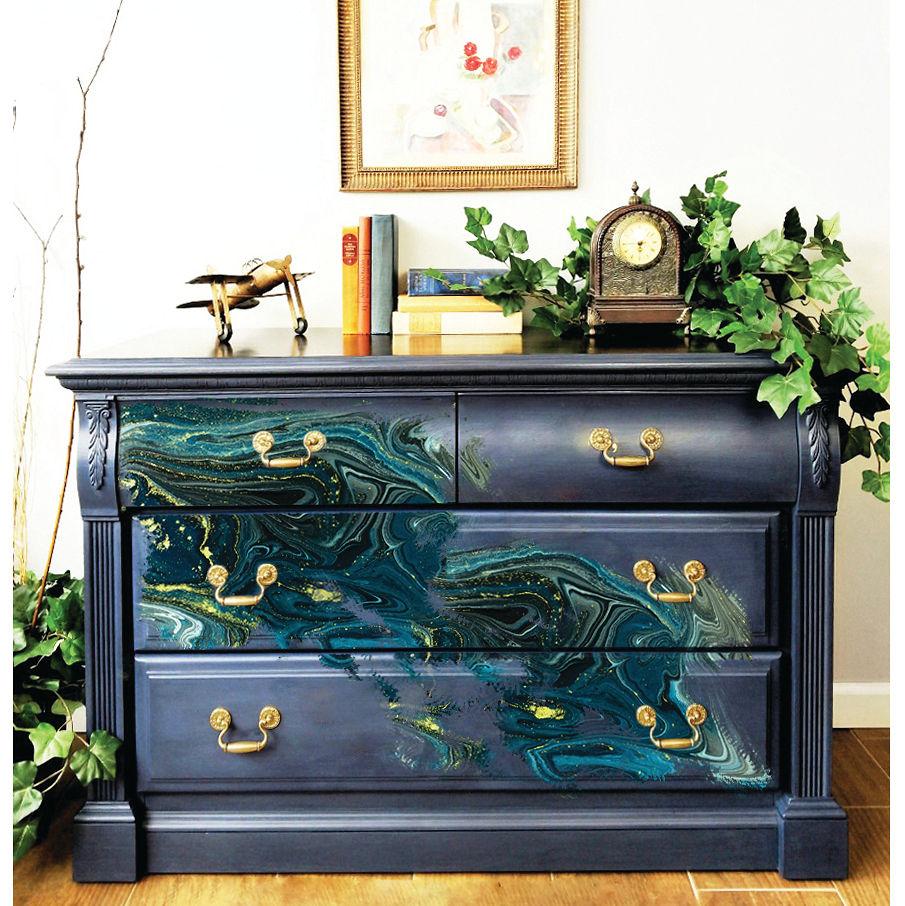 Papier na dekupáž Nocturnal Marble 