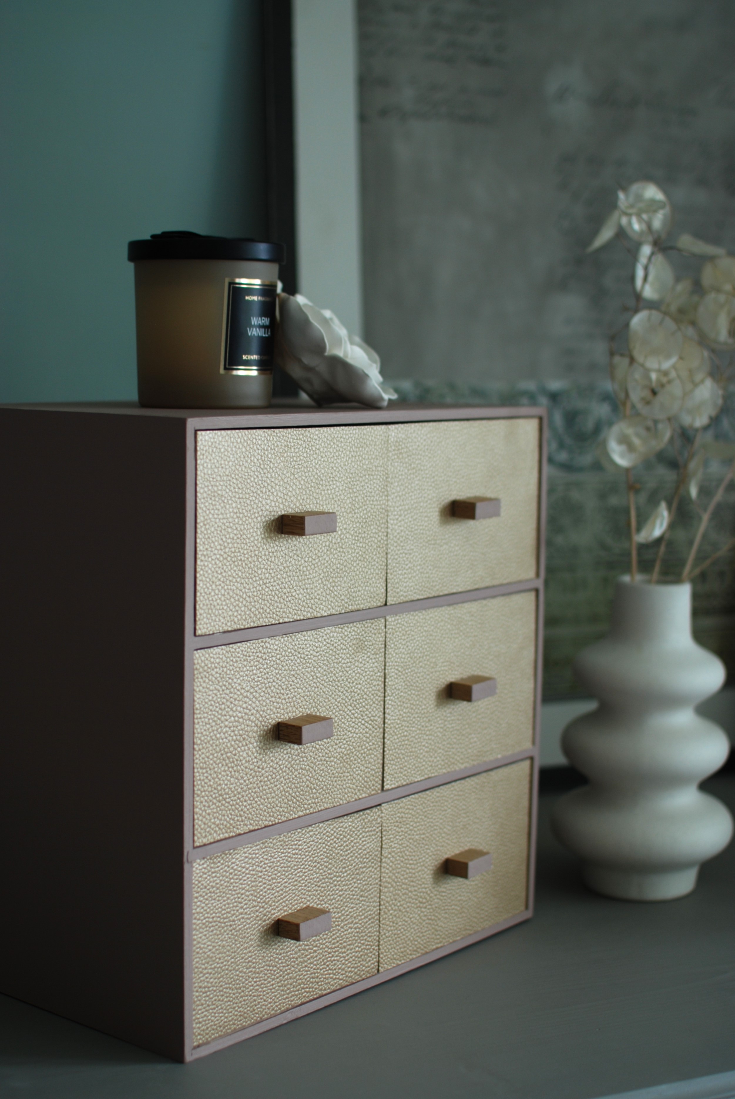 Mini komoda Gold Damask