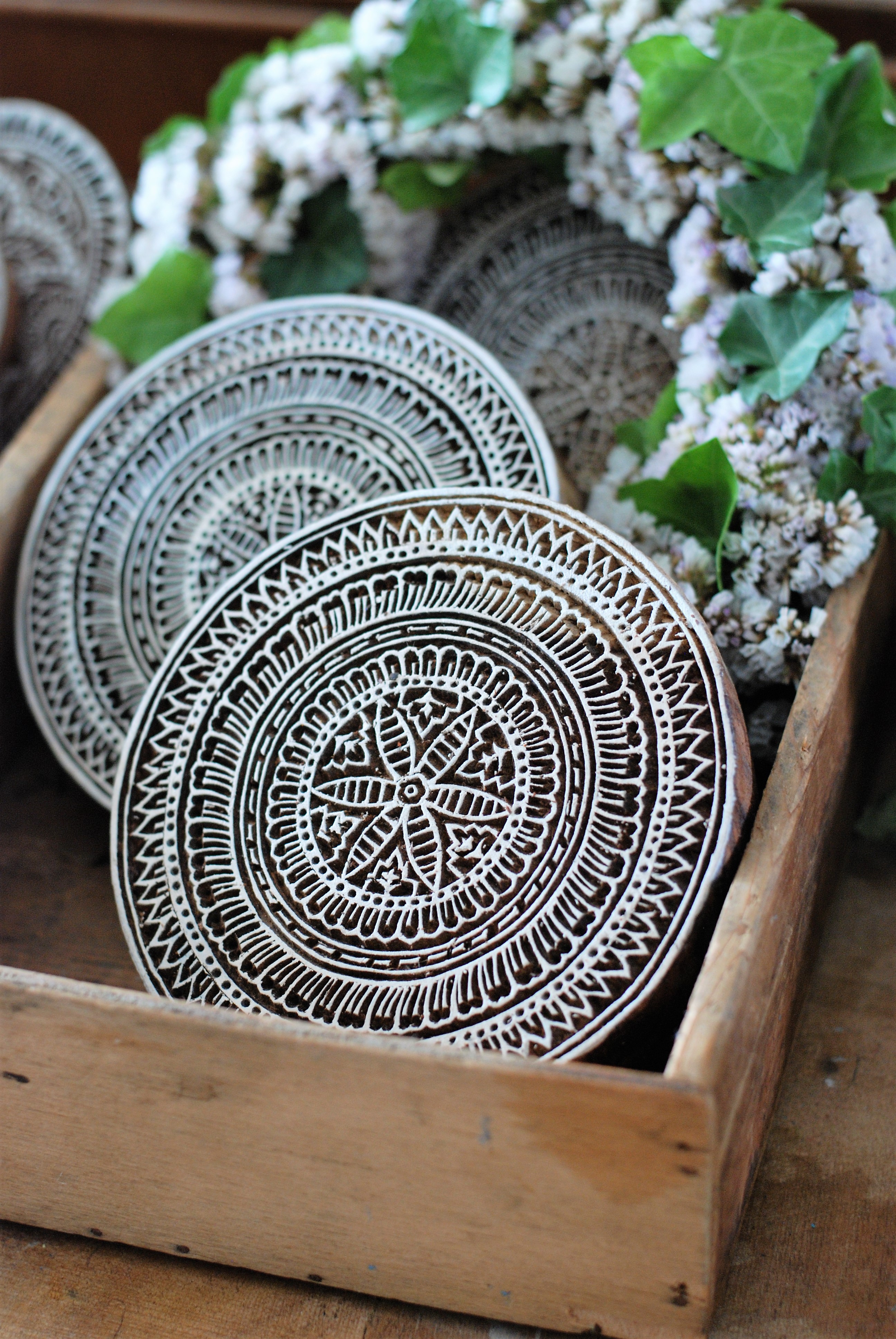 Pečiatka veľká mandala