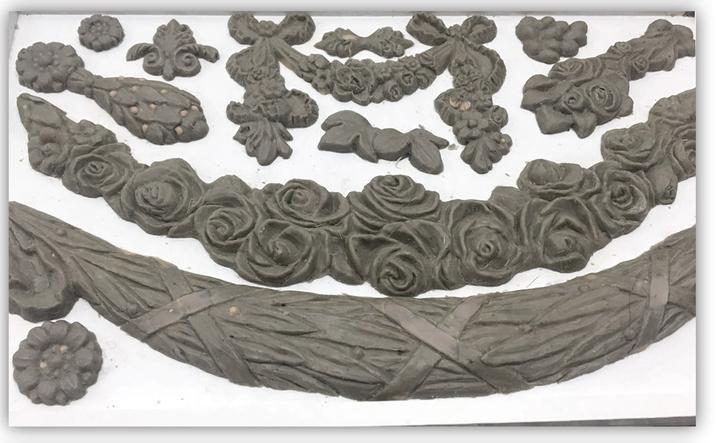 IOD Décor Mould Swags - silikónová forma