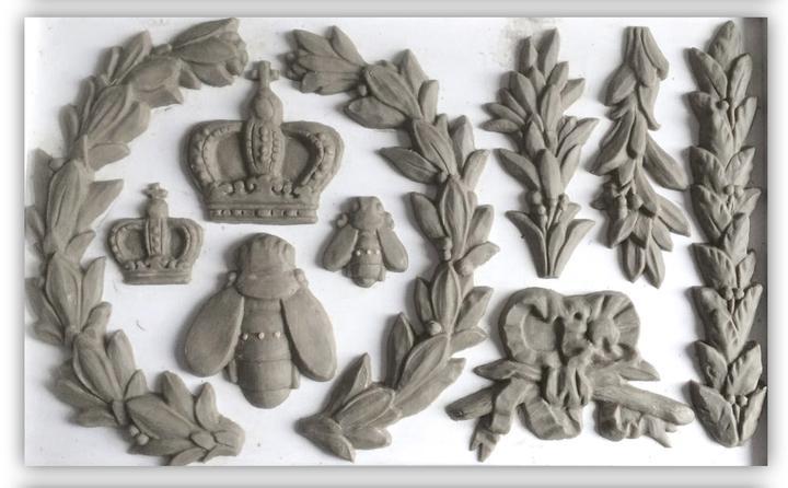 IOD Décor Mould Laurel - silikónová forma