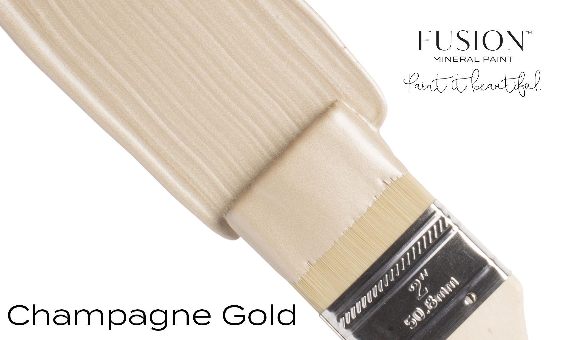 Metallic paint Champagne Gold- metalická farba Šampanská Zlatá