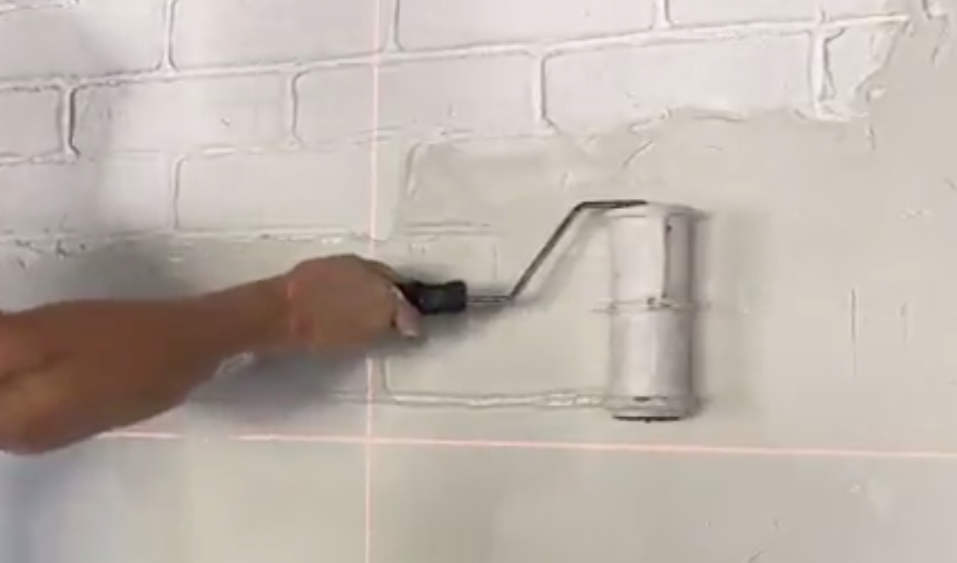 IOD Brick Texture Roller - dekoratívny valček imitácia tehly