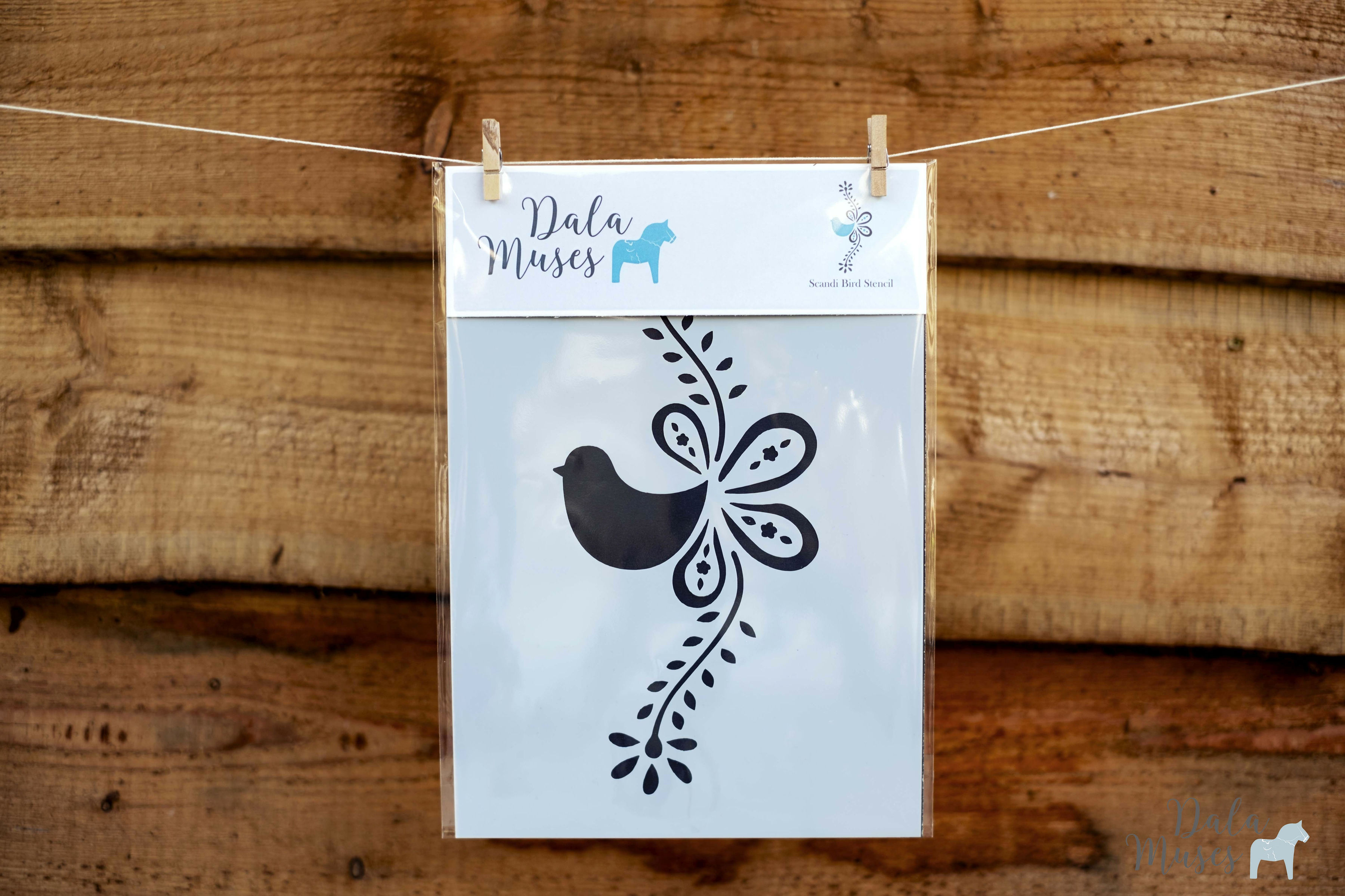 Šablóna Dala Muses Scandi Bird - Škandinávsky vtáčik