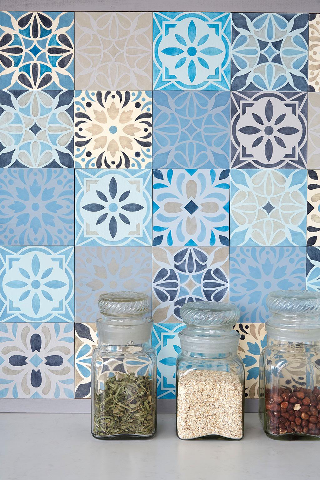 Šablóna Cement Tile 5