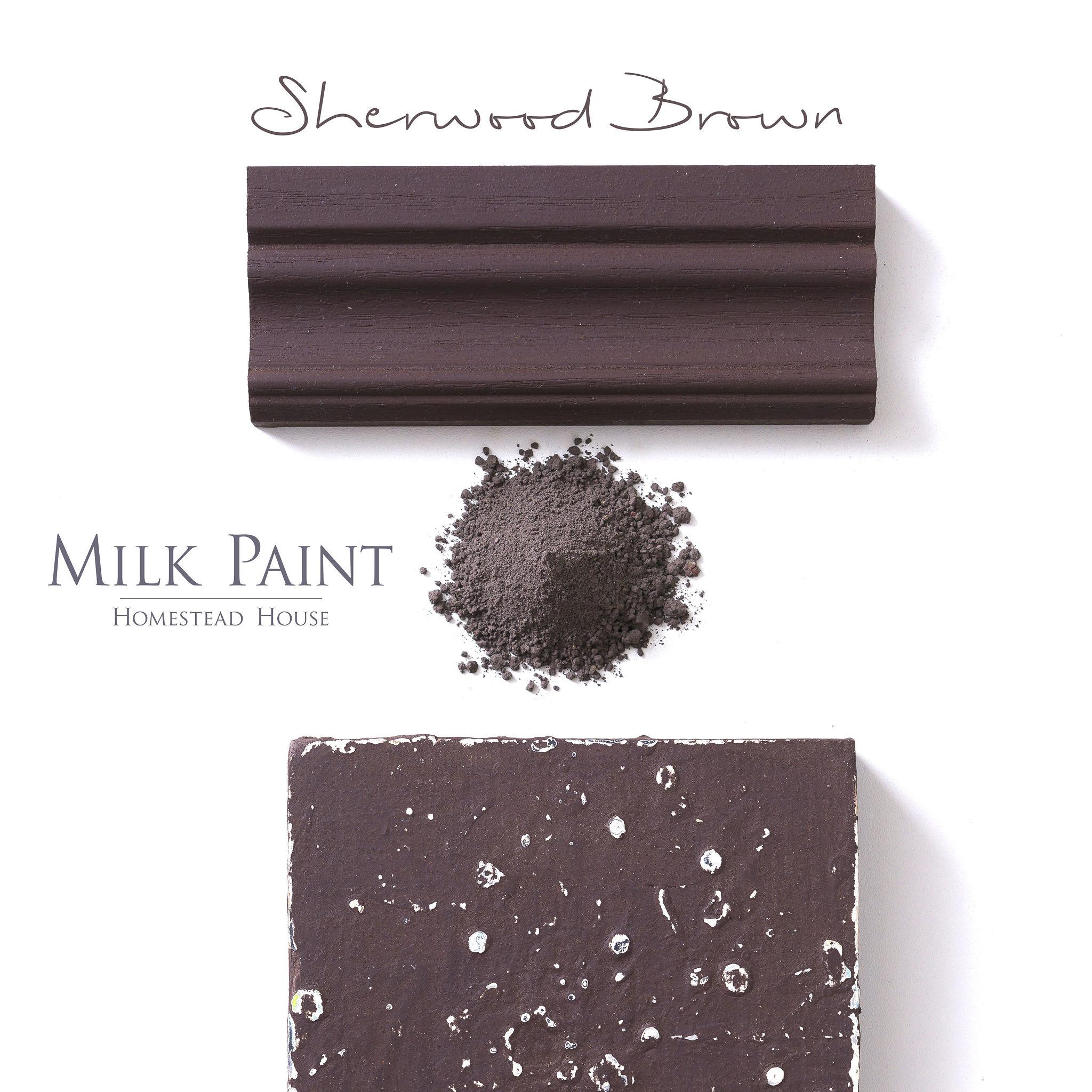 Milk Paint Wood Stain - moridlo na drevo  - Sherwood Brown - 50gr 