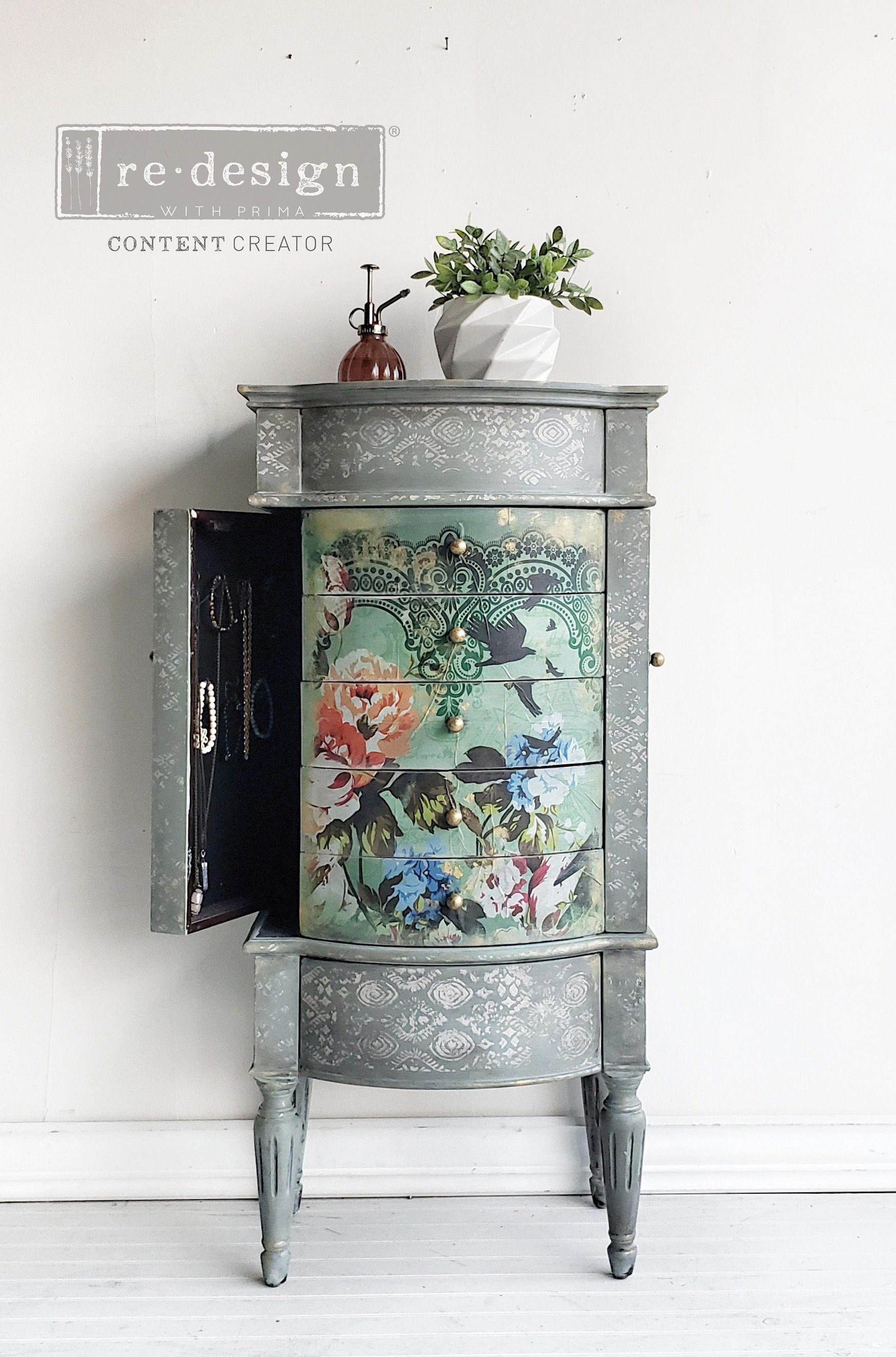 Papier na dekupáž Retro Garden 