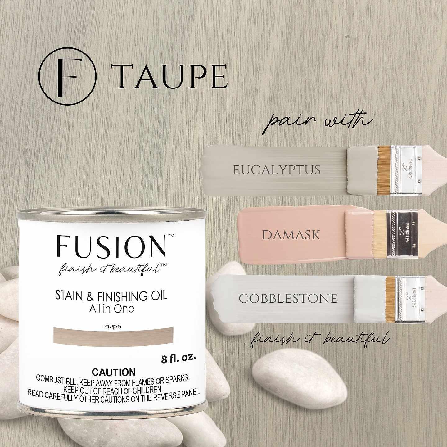 Stain & Finishing Oil (SFO) -  Taupe  - Fixačný pigmentovaný olej 237ml