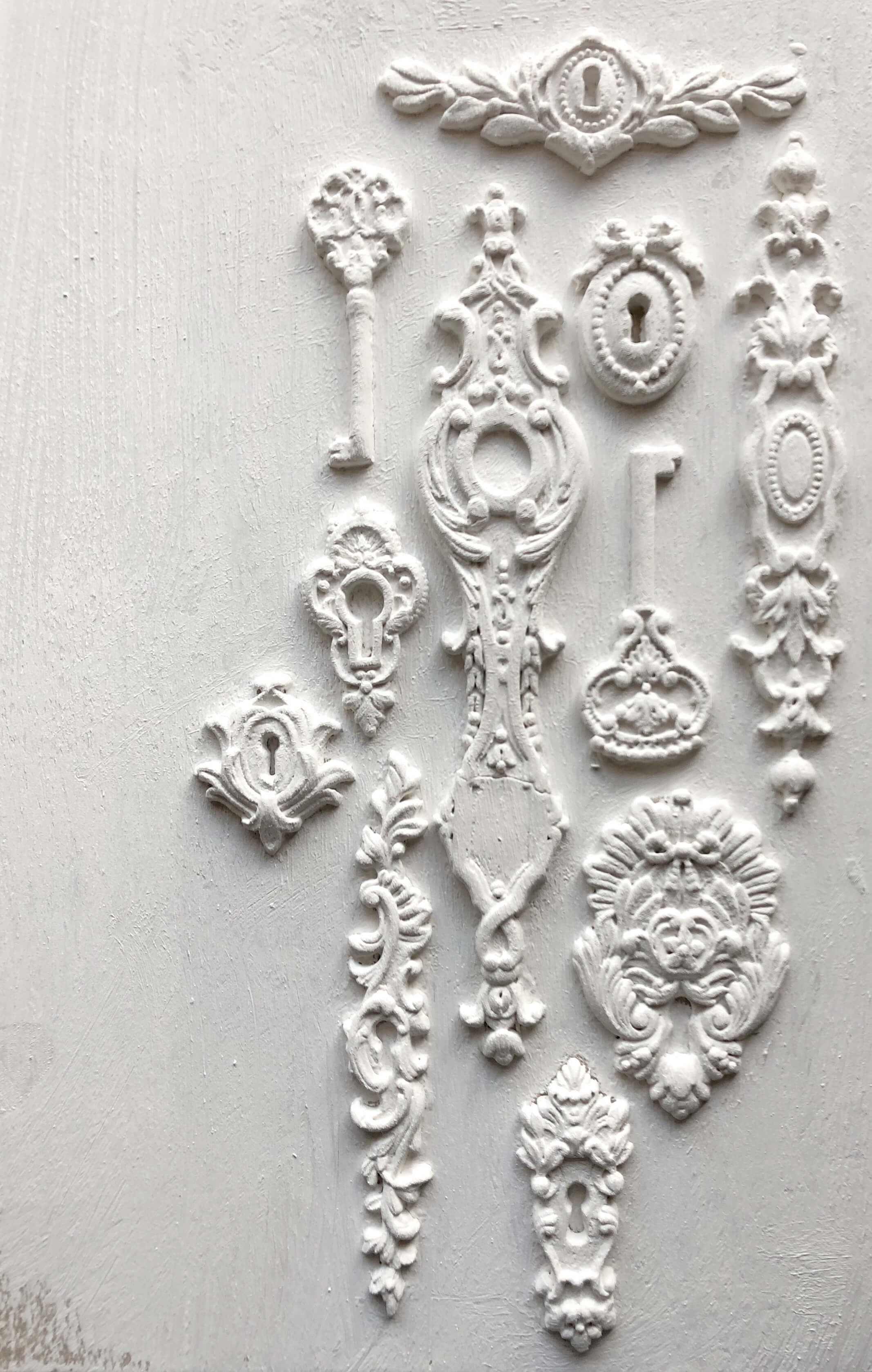 IOD Décor Mould Lock & Key - silikónová forma 