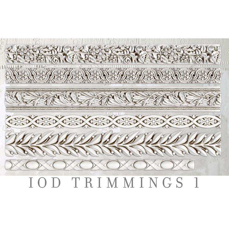 IOD Décor Mould Trimmings 1 - silikónová forma