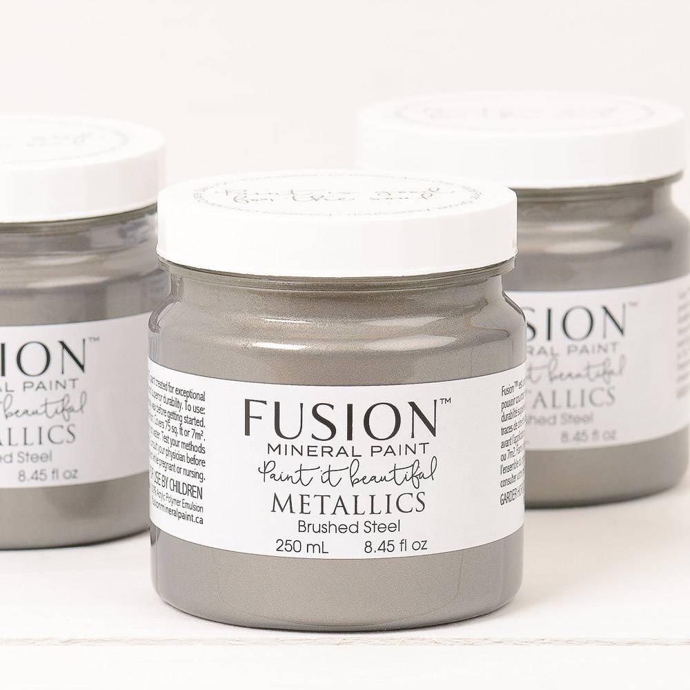 Metallic paint Brushed Steel - metalická farba Leštená oceľ