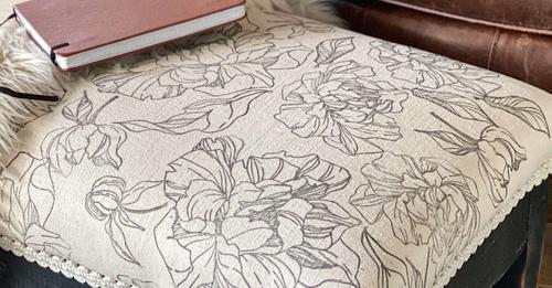 Pečiatka IOD Décor stamp Peonies