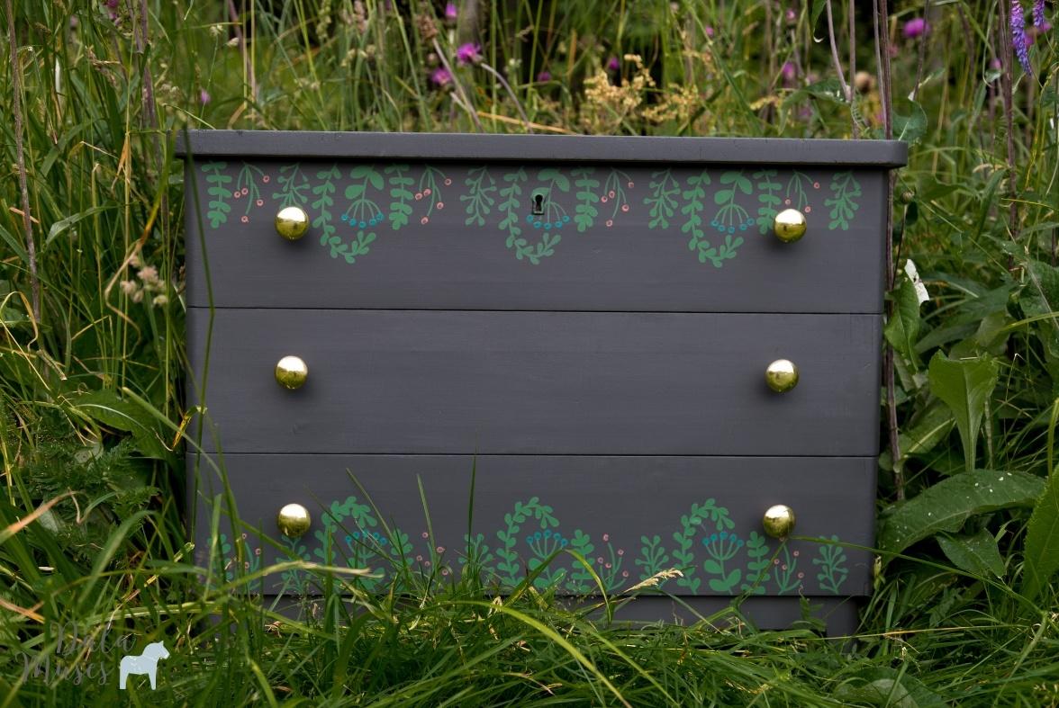 Šablóna Dala Muses Botanical Border - Botanická obruba