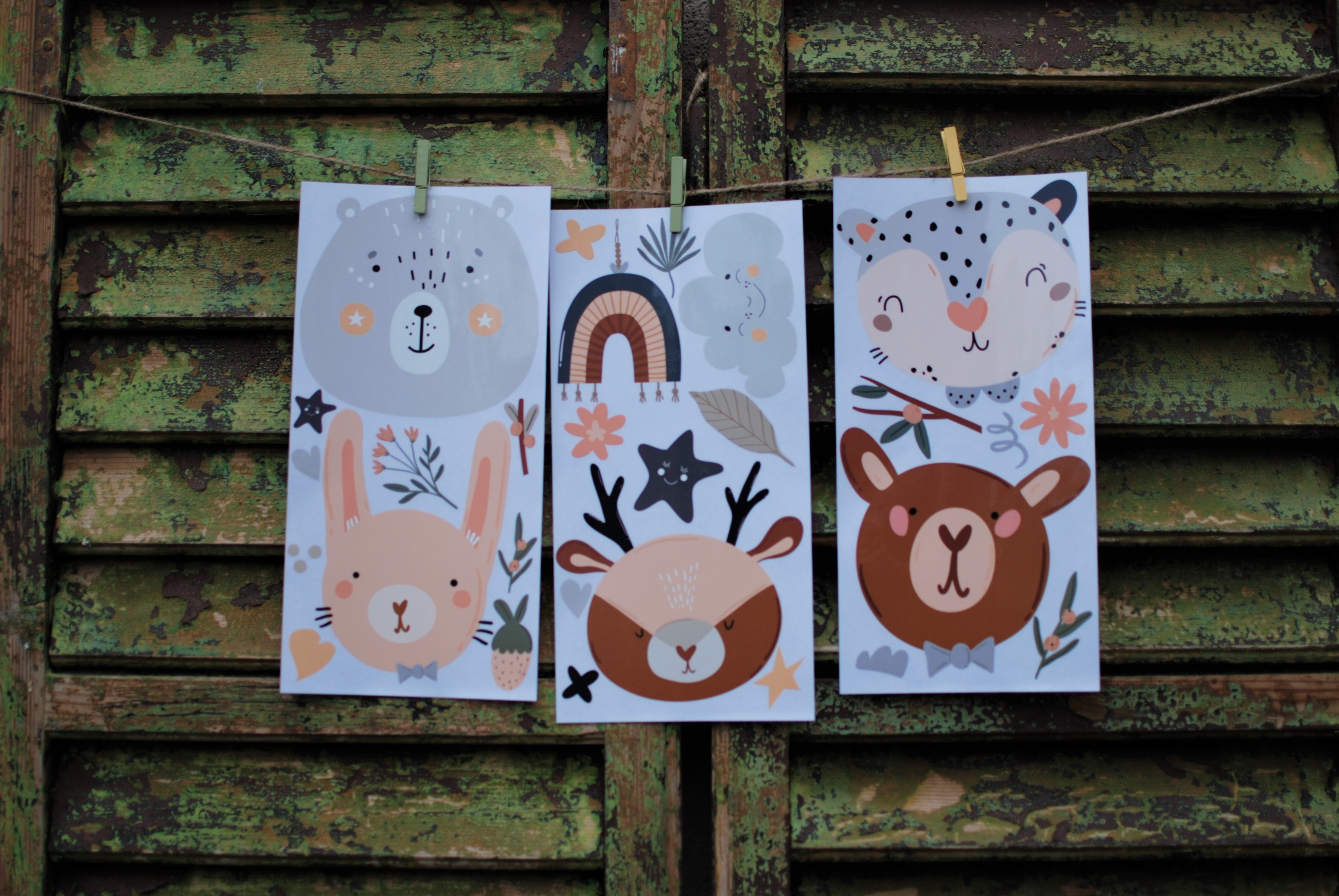 Transfer Boho Critter 