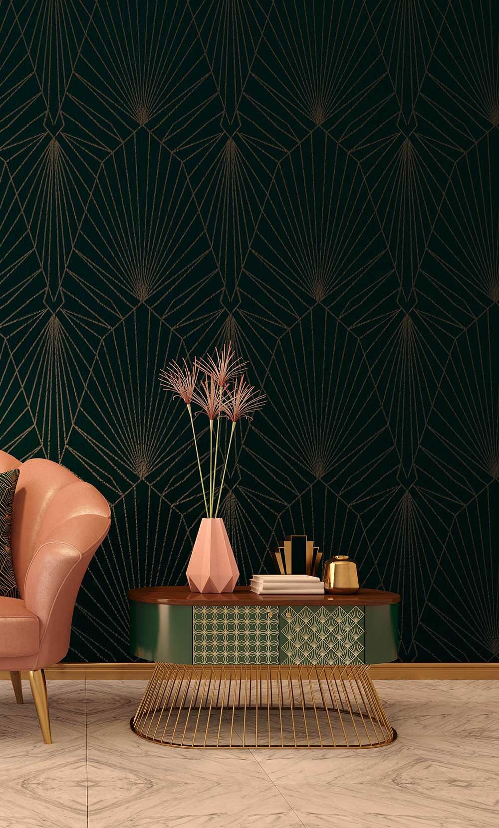 Transfer Golden Art Deco 
