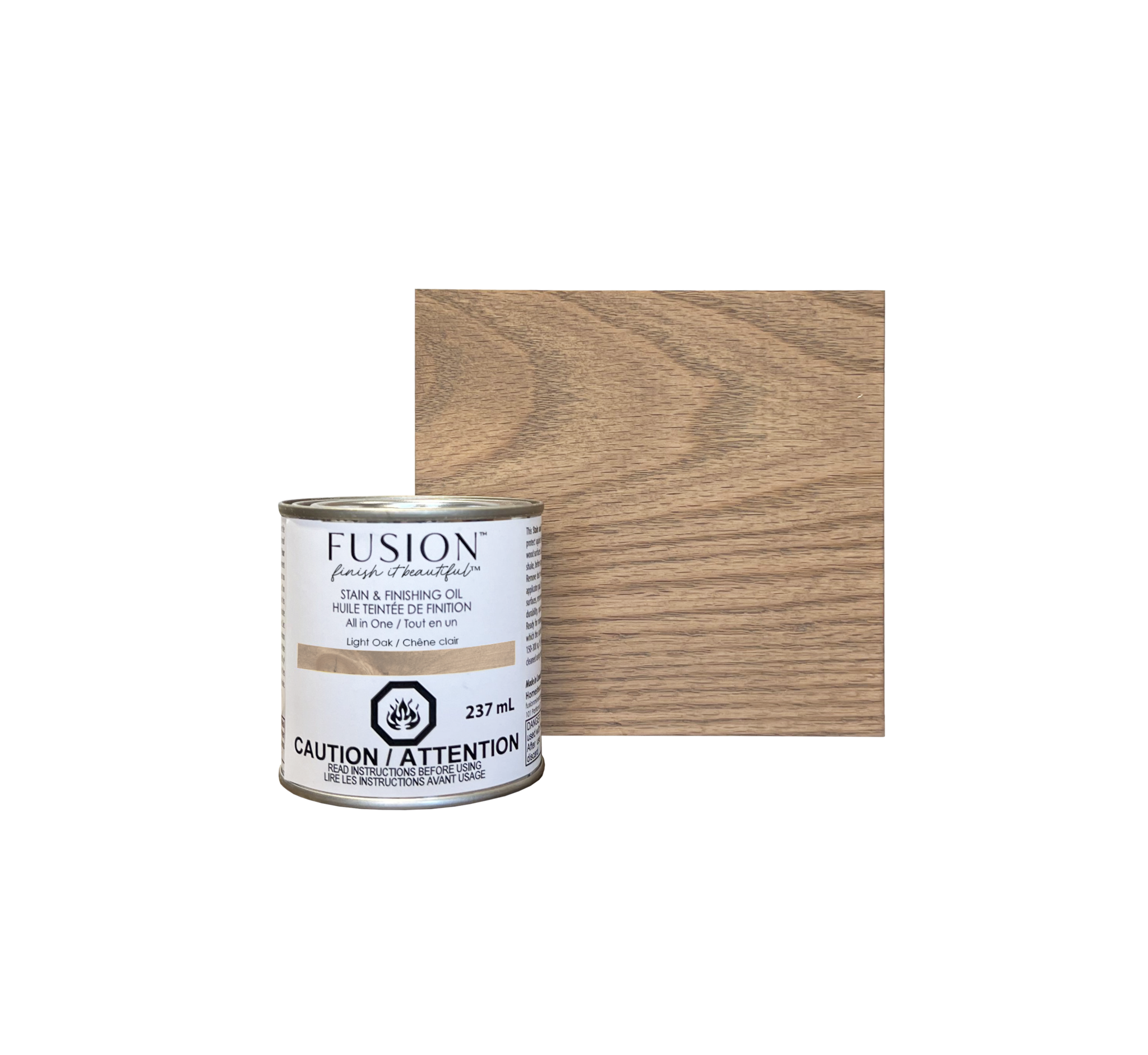 Stain & Finishing Oil (SFO) - Light Oak  - Fixačný pigmentovaný olej 237ml