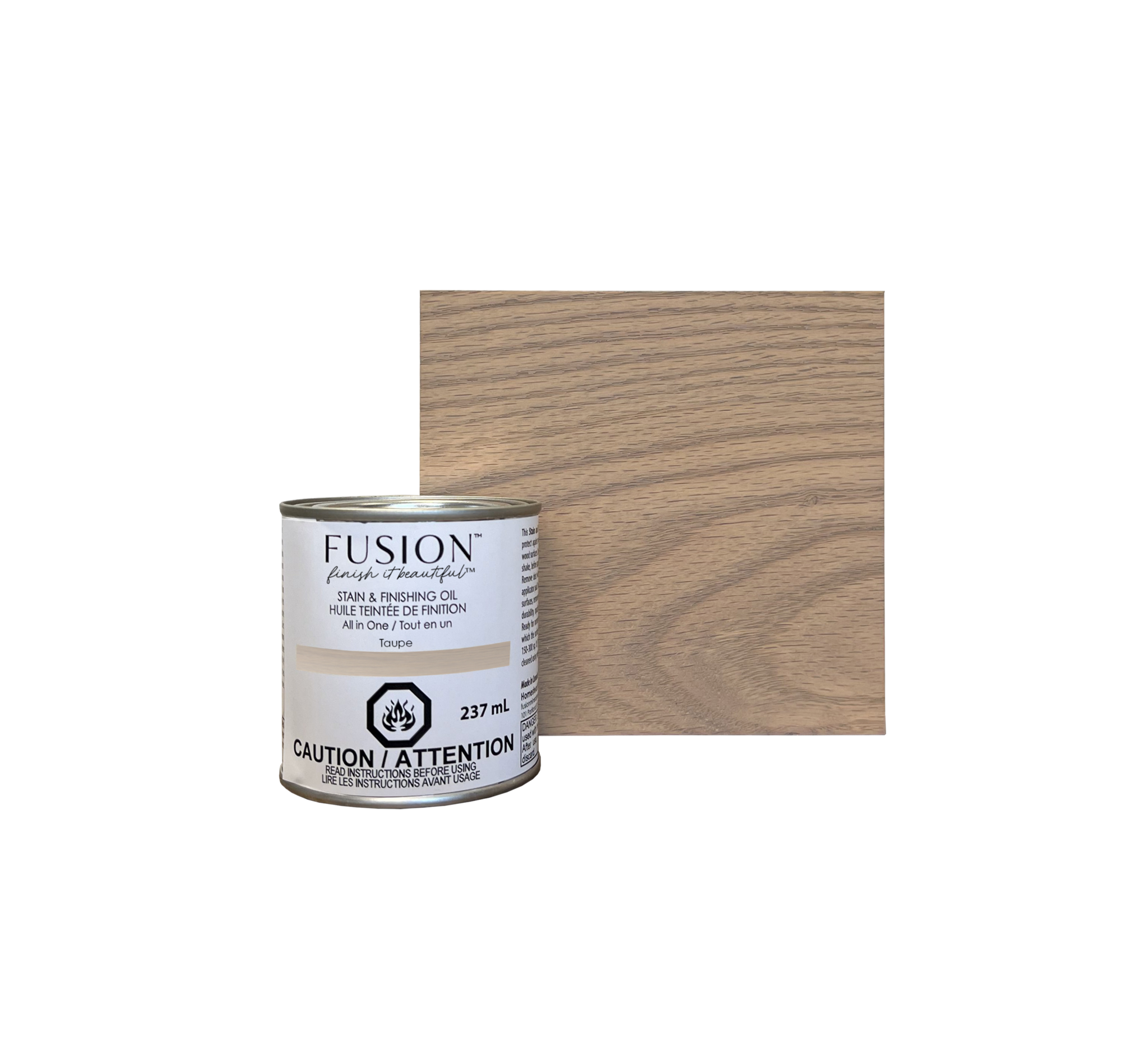 Stain & Finishing Oil (SFO) -  Taupe  - Fixačný pigmentovaný olej 237ml