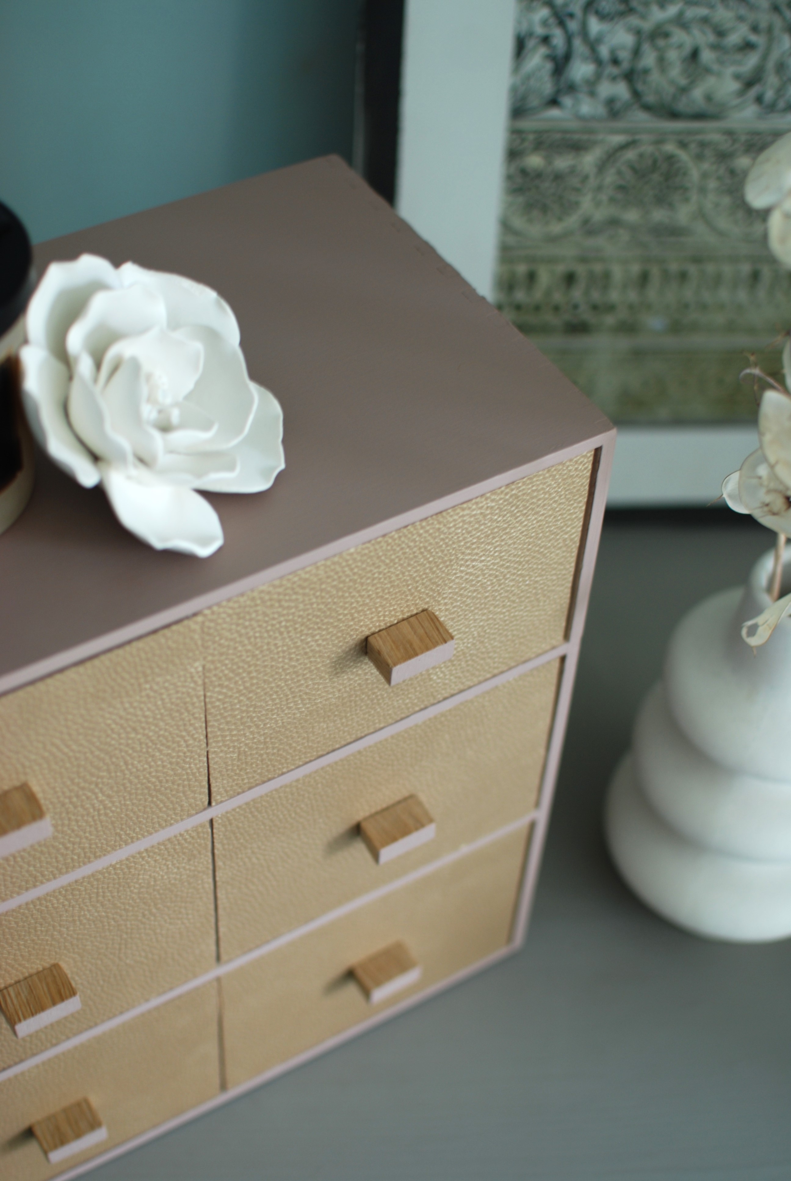 Mini komoda Gold Damask
