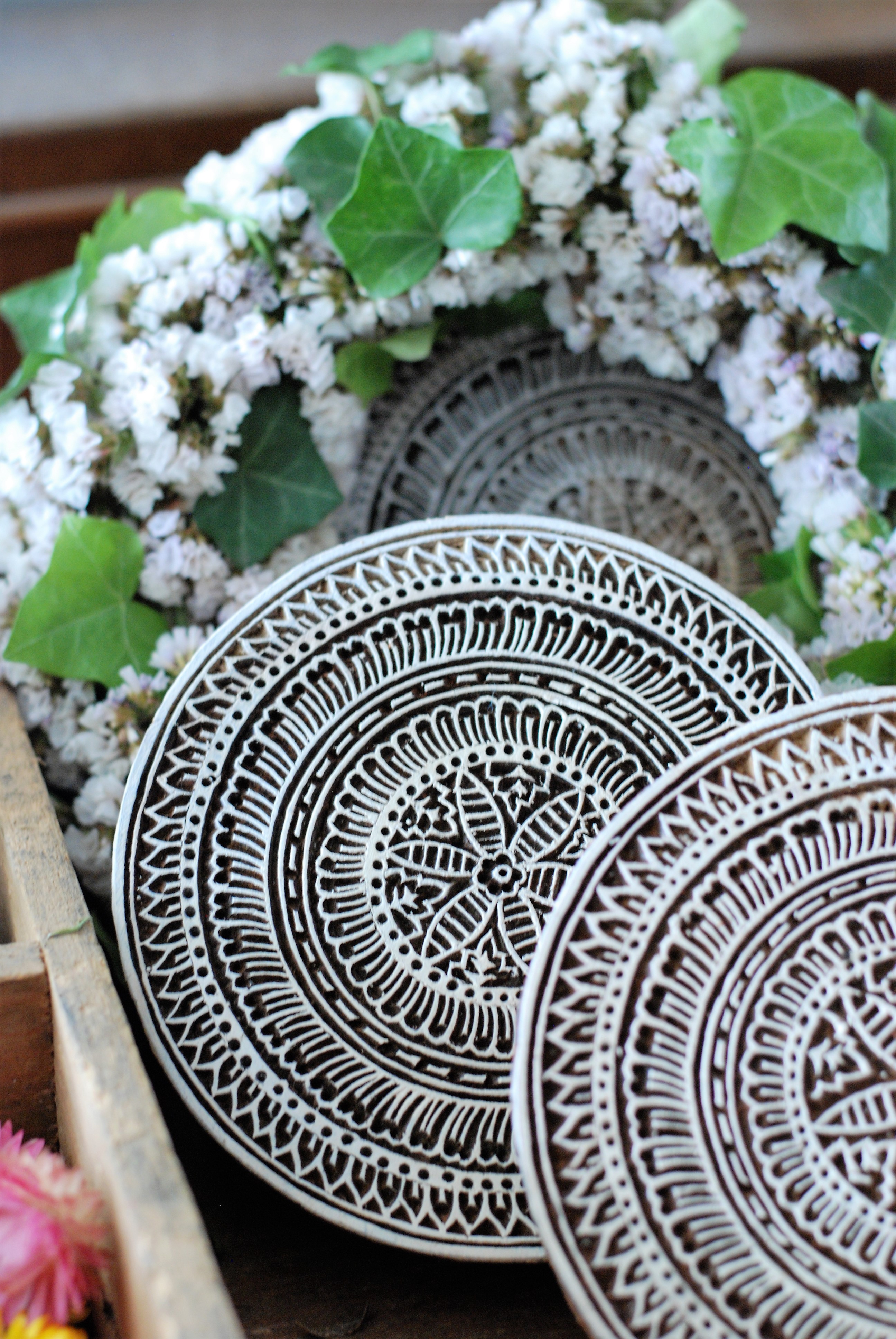 Pečiatka veľká mandala