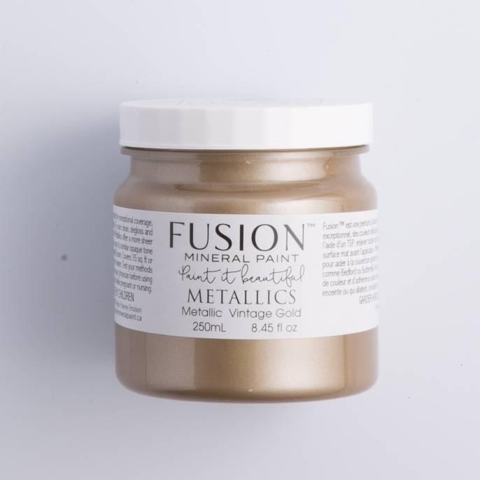Metallic paint Vintage Gold - metalická farba Vintage Zlato