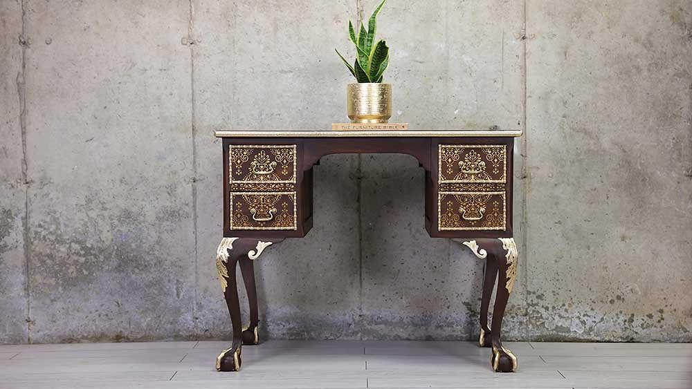 Transfer Gold Damask 
