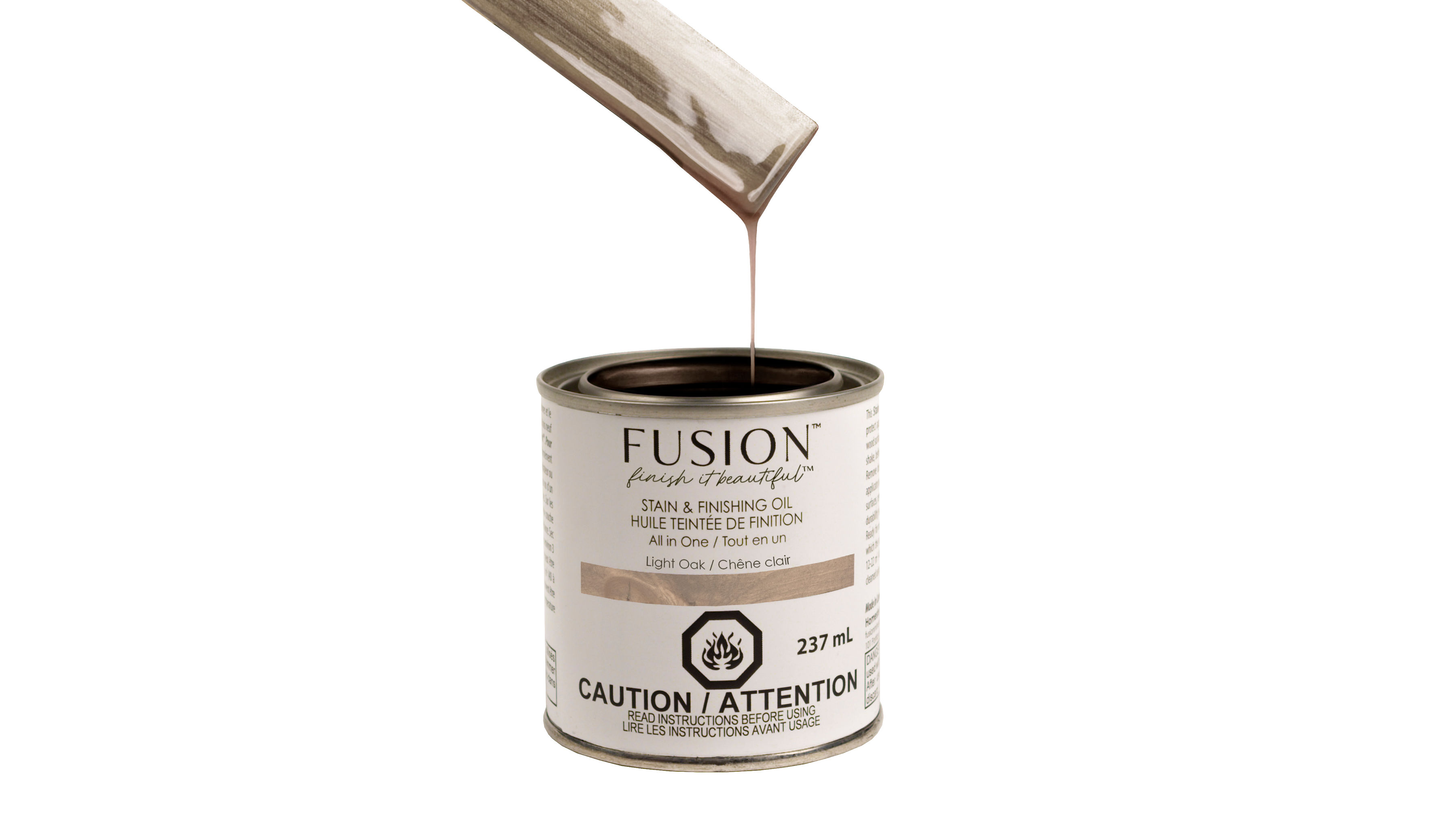 Stain & Finishing Oil (SFO) - Light Oak  - Fixačný pigmentovaný olej 237ml