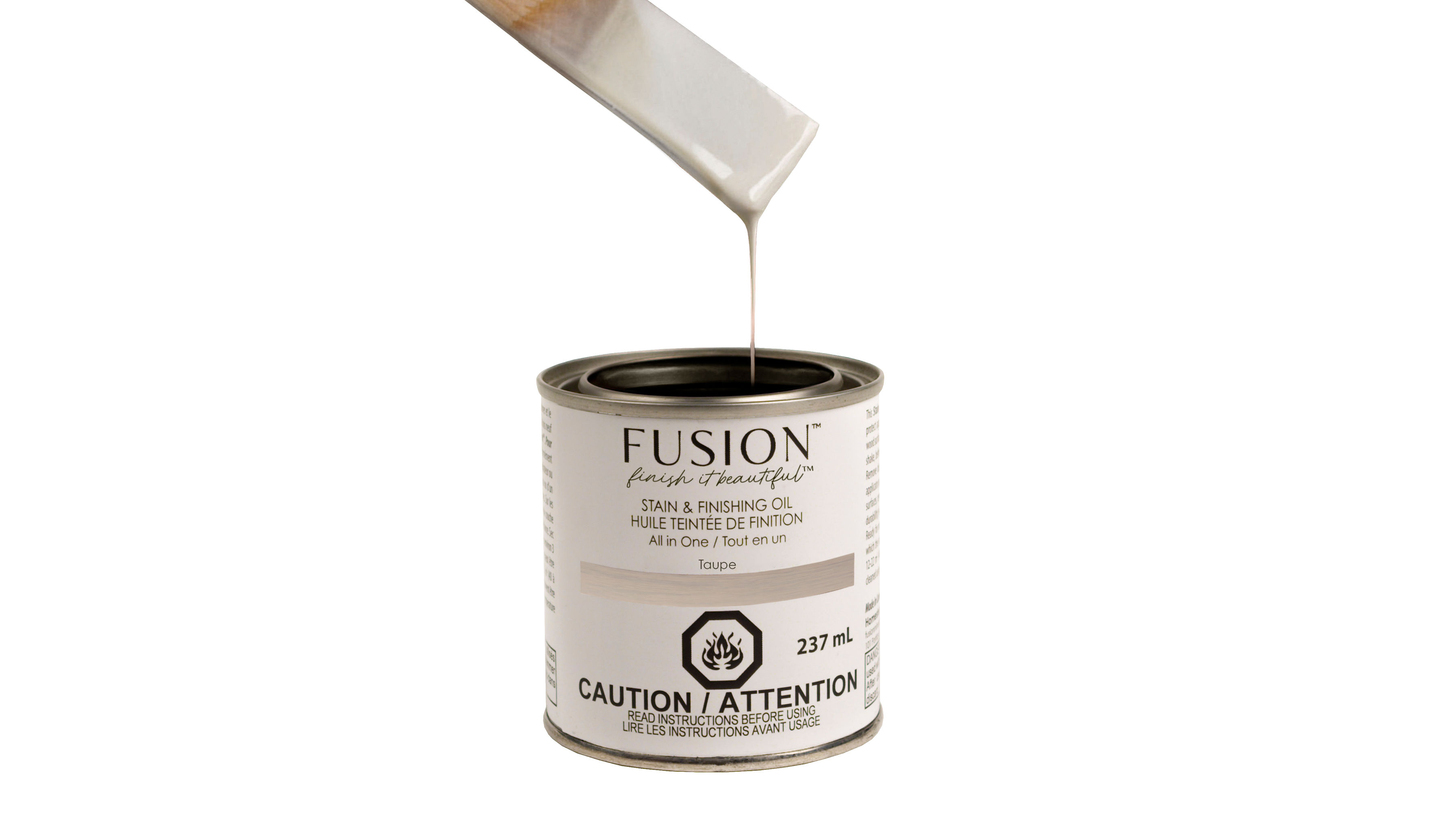 Stain & Finishing Oil (SFO) -  Taupe  - Fixačný pigmentovaný olej 237ml