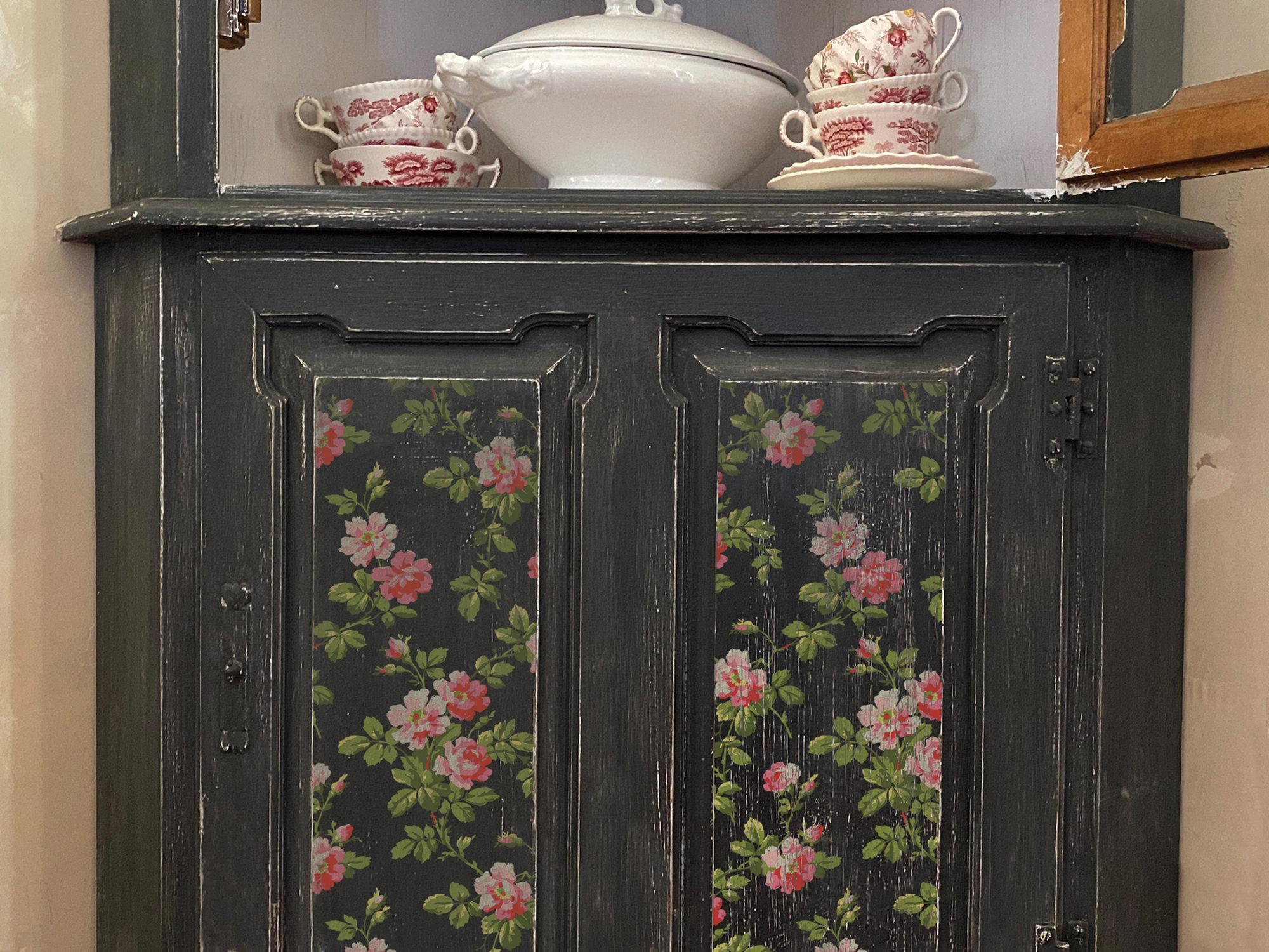 IOD Paint Inlay Rose Chintz