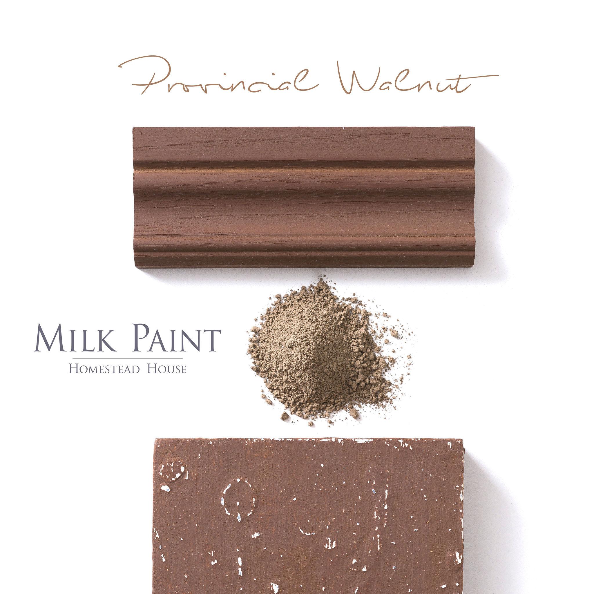 Milk Paint Wood Stain moridlo na drevo a mliečna farba - Provincial Walnut - 50gr 