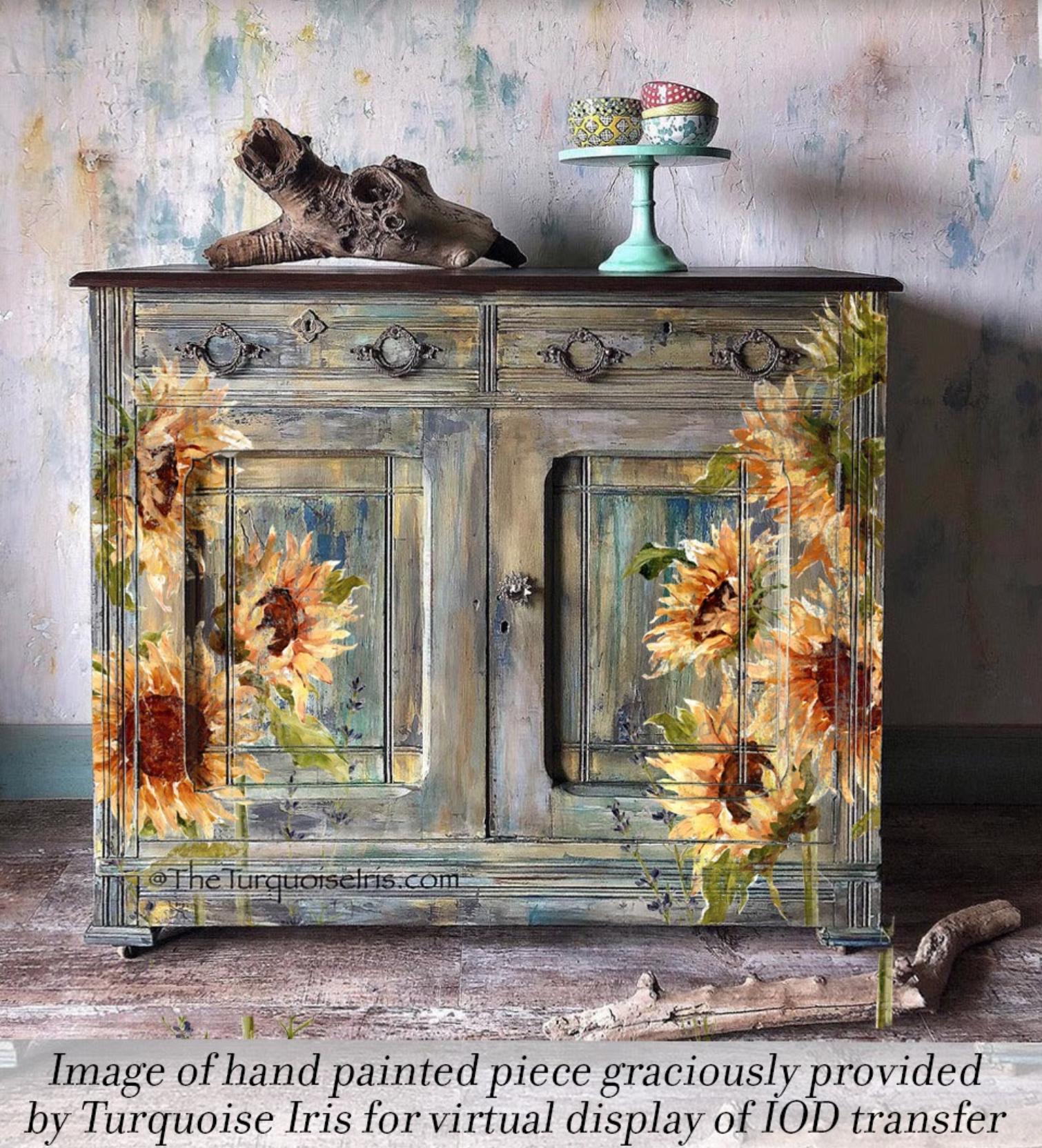 IOD Décor Transfer Painterly Florals