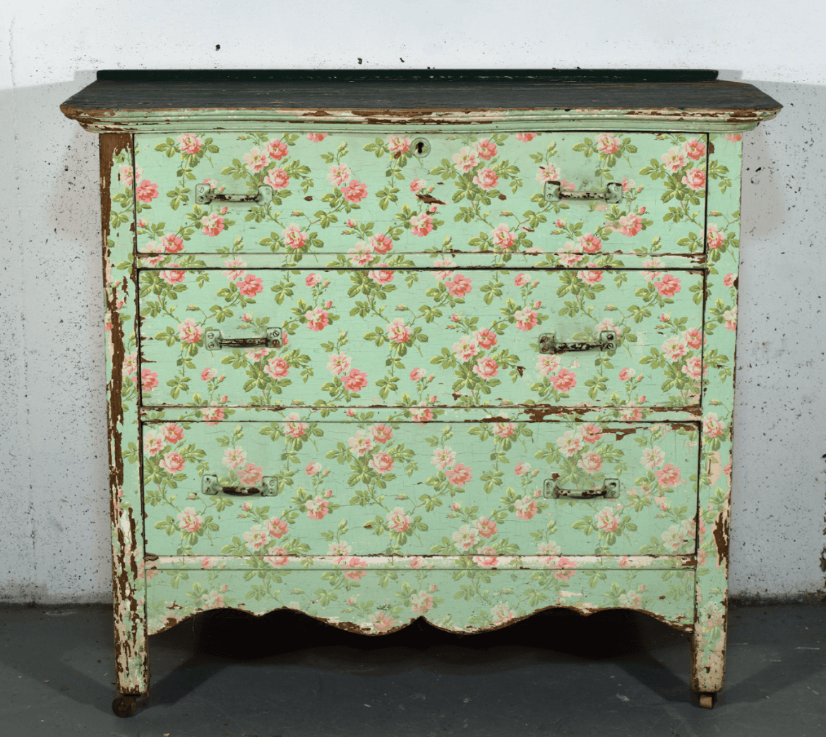 IOD Paint Inlay Rose Chintz