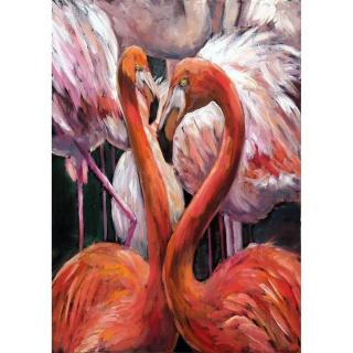 Mint by Michelle "Flamingo" - papier na dekupáž Plameniaci