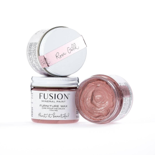 Fusion nábytkový vosk Rose Gold - metalický  ružové zlato