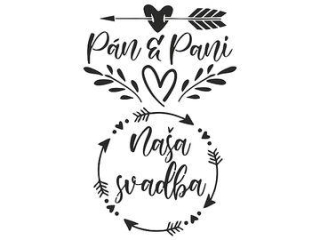 Šablóna A4 - Svadobná - Pán a Pani, Naša Svadba