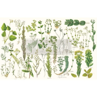 Papier na dekupáž Greenery - Zeleň