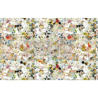 Papier na dekupáž Flower Bed - Kvetinový záhon