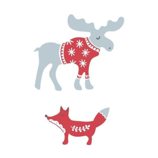 Šablóna Dala Muses Forest Animals - Lesné zvieratká
