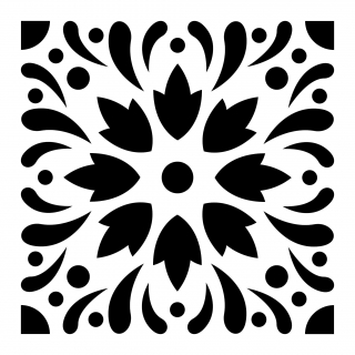 Šablóna Cement Tile 4