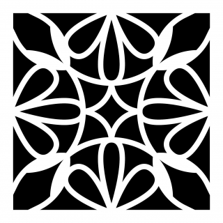 Šablóna Cement Tile 3