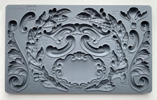 IOD Décor Mould Olive Crest - silikónová forma 