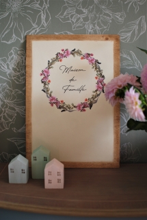Tabuľka Maison de Famille