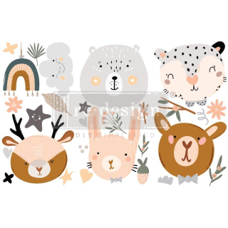 Transfer Boho Critter 